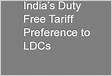 Duty Free Tariff Preference DFTP Scheme by India for Leas